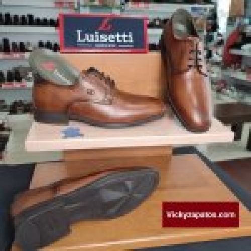 Zapato de Vestir Con Cordón Todo Piel Hecho en España LUISETTÍ 38900