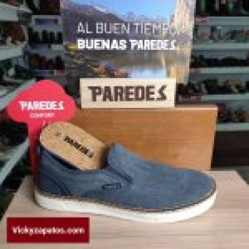 Zapatilla Casual PAREDES DC25182 HOYUELOS Marca España Moda y Confort Primavera Verano