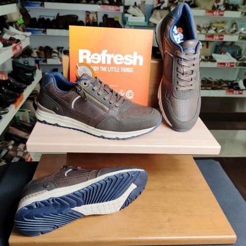 Refresh 172900 – Deportivo casual de hombre en marrón vegano con memory foam   VICKY Zapatos Refresh 172900 – Deportivo casual de hombre en marrón vegano con memory foam   VICKY Zapatos